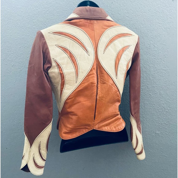 East West Musical Instruments Vintage late 60s early 70s Soft Leather Jacket! - Picture 8 of 10